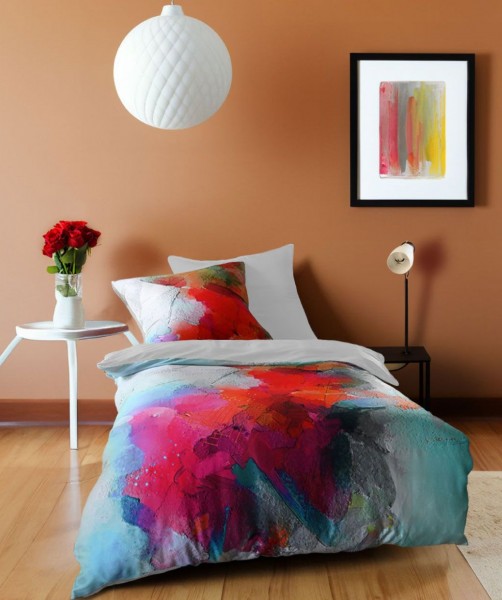 Designer Wende-Bettwäsche mit Kunstmotiv von fleuresse bed art 200x220